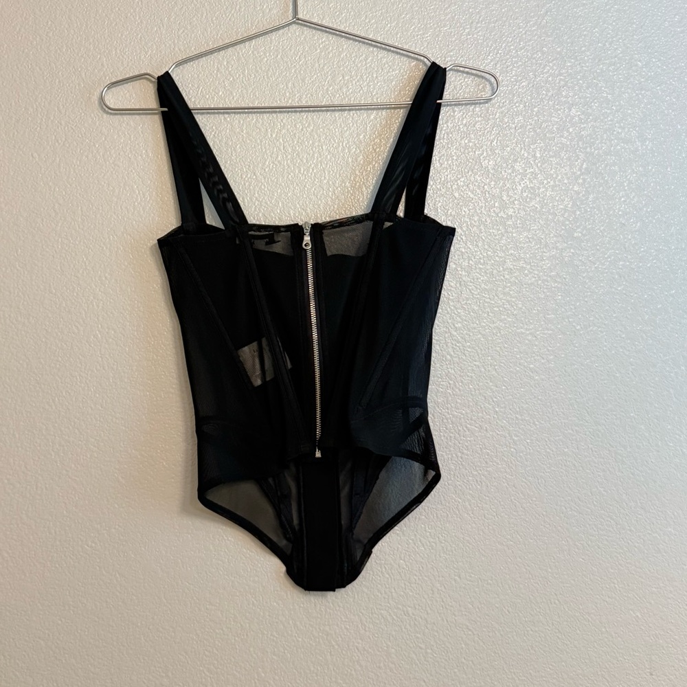 Miaou Deville Mesh Corset Top - Picture 5 of 9